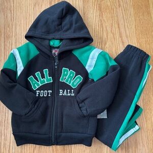 All Pro Football Baby Boys 3-Piece Hoodie, Sweatshirt and Pants Set 12 Months
